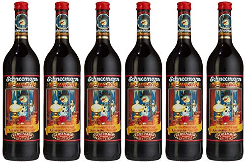 GERSTACKER Schneemann®-Punsch mit Rum- und Amarettoaroma (6 x 0,745 l) von Gerstacker