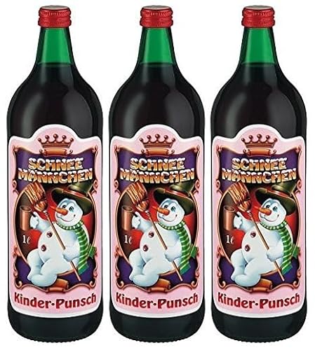 Gerstacker Schneemännchen Kinderpunsch alkoholfrei 3 x 1l von Gerstacker