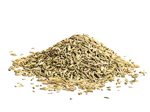 Fenchel Saat ganz - Fenchelsaat grün getrocknet - Fenchelsamen süß - Fennel Gewürz (150g) von Gerüche-Küche