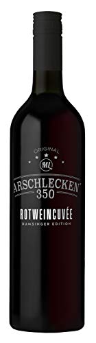 Rotwein Arschlecken 350 Rotweincuvée trocken 0,75l von Geschenkbox