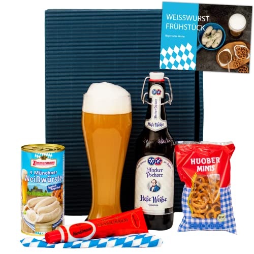 Bayern Geschenkset "Augsburg" | Geschenkkorb gefüllt mit Bier & bayerischen Delikatessen | Präsentkorb für Männer zum Geburtstag, Dankeschön, Oktoberfest von Geschenkbox - 24