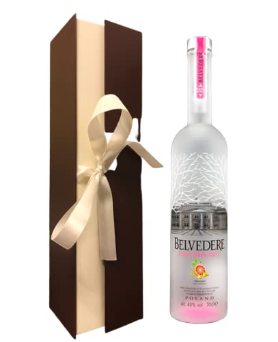 Belvedere Pink Grapefruit in edler Geschenkverpackung - Sammlerstück - Polnischer Wodka von Geschenkidee