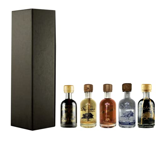 Geschenkidee Dębowa Miniaturen in Geschenkbox - Dębowa Golden Oak, Dębowa Black Oak, Dębowa De Chene, Dębowa Crystal Oak, Dębowa Czeremcha Geschenkidee Dębowa Miniaturen in Geschenkbox - Dębowa Golden Oak, Dębowa Black Oak, Dębowa De Chene, Dębowa Crystal Oak, Dębowa Czeremcha von Geschenkidee