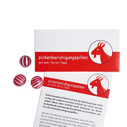 Zickenberuhigungspillen von Geschenkidee