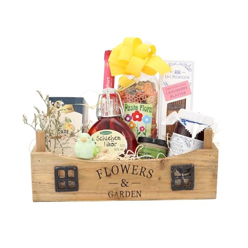 Flowers & Garden - groß | Präsentkorb Geschenk für Gartenliebhaber | Präsent für Frauen und Männer fertig zum Verschenken Flowers & Garden - groß | Präsentkorb Geschenk für Gartenliebhaber | Präsent für Frauen und Männer fertig zum Verschenken von Geschenkkorb-Laden.de