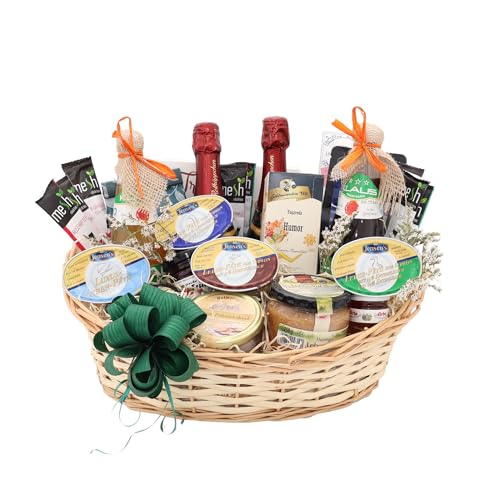 Großer Jubiläumskorb | Feine Delikatessen zum Feiern | Präsentkorb für besondere Anlässe Großer Jubiläumskorb | Feine Delikatessen zum Feiern | Präsentkorb für besondere Anlässe von Geschenkkorb-Laden.de