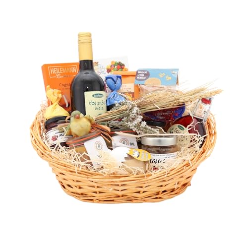 Geschenkkorb vom Lande | Präsentkorb für Männer und Frauen | Landhausstil Dekoration von Geschenkkorb-Laden.de