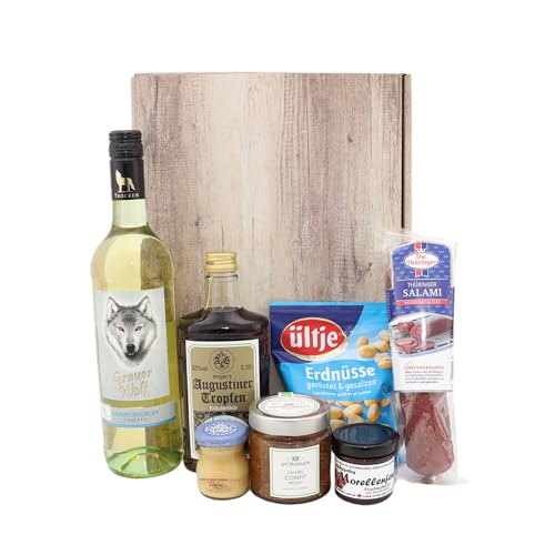 Herrenkiste | Geschenkkorb für Männer | Präsent Geschenk für Geburtstage | Fertig zum Verschenken Herrenkiste | Geschenkkorb für Männer | Präsent Geschenk für Geburtstage | Fertig zum Verschenken von Geschenkkorb-Laden.de
