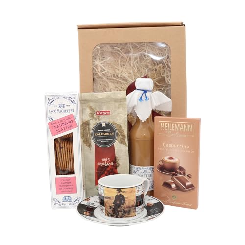 Kaffeepause Geschenkkorb | Genussvolle Überraschung mit Kaffeespezialitäten | Geschenkidee für Kaffeeliebhaber Kaffeepause Geschenkkorb | Genussvolle Überraschung mit Kaffeespezialitäten | Geschenkidee für Kaffeeliebhaber von Geschenkkorb-Laden.de