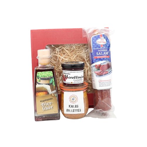 Regionale Kiste | Geschenkkorb mit regionalen Köstlichkeiten aus Sachsen| Hochwertige Produkte aus der Region von Geschenkkorb-Laden.de