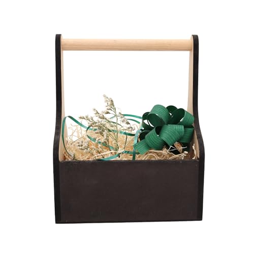 Schwarze Werkzeugkiste zum selbst Packen - klein Schwarze Werkzeugkiste zum selbst Packen - klein von Geschenkkorb-Laden.de