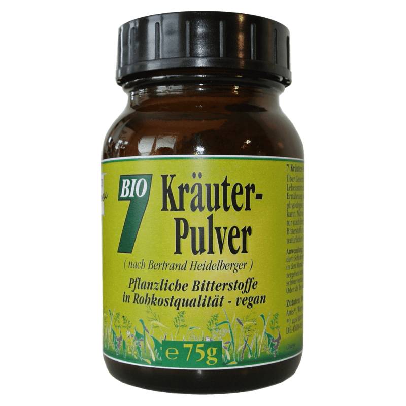 Bio 7 Kräuter-Pulver, 75g von Gesund & Leben