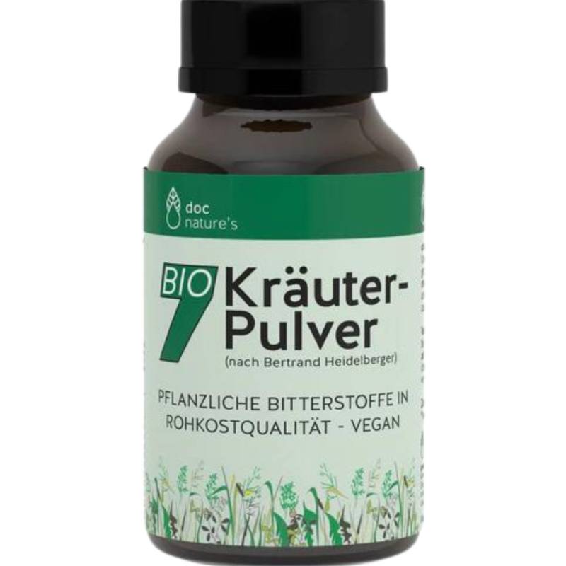 Bio 7 Kräuter-Pulver, 75g von Doc Nature’s