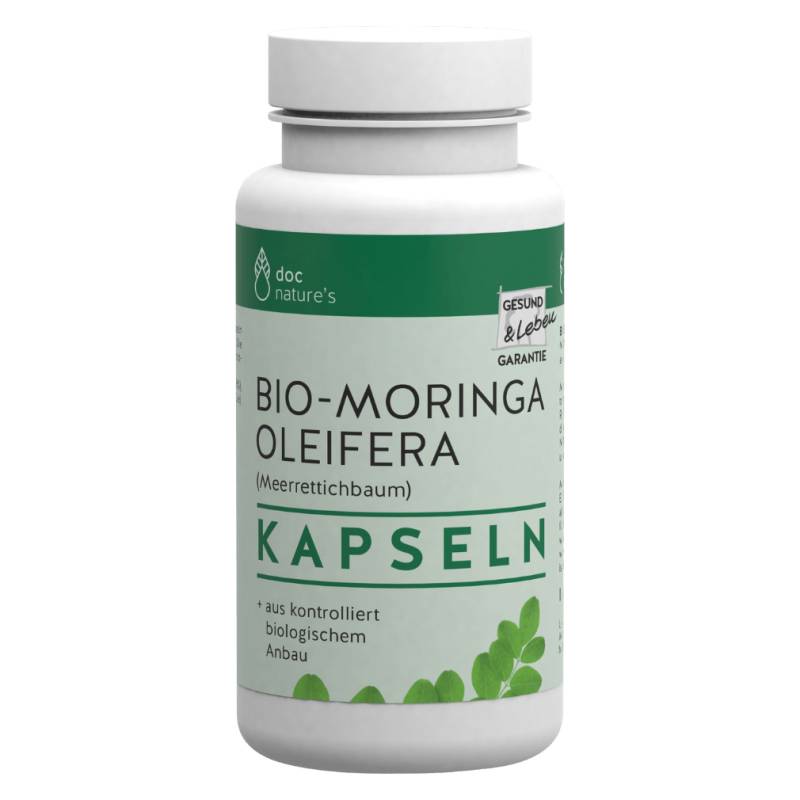 Bio Moringa Oleifera Kapseln 100St von Gesund & Leben