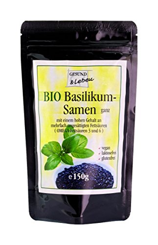 G&L Basilikumsamen, 150 g von Gesund & Leben