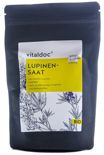 Gesund & Leben Lupinen, weiss 350g (bio, roh, vegan) Süsslupinen-Saat von Gesund & Leben