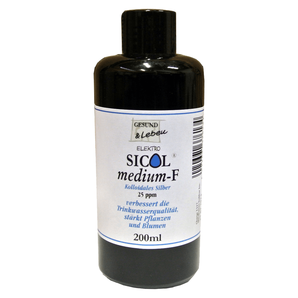 Kolloidales Silber Sicol medium-F, 25 ppm MHD 26.02.2025 Kolloidales Silber Sicol medium-F, 25 ppm MHD 26.02.2025 von Gesund & Leben