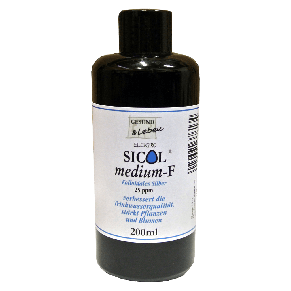 Kolloidales Silber Sicol medium-F, 25 ppm von Gesund & Leben