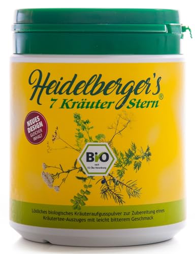 Heidelbergers Bio 7 Kräuter Stern Tee,250g von Gesundheitsversand A. Heine GmbH