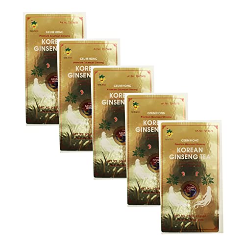Geumsan Hong Premium Instant Ginseng Tee 5x90g (insgesamt 150Päckchen) von Geum Hong