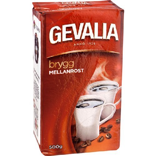 Gevalia Kaffe Mellanrost - Medium Roast Ground Filter Coffee 500g by von GEVALIA