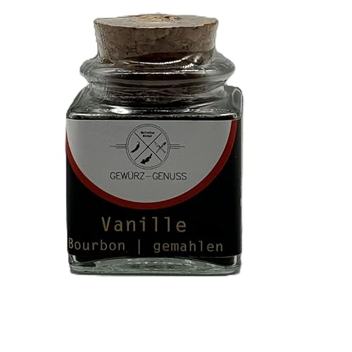 Vanille Bourbon gemahlen, 12g - Bourbon-Vanille mit blumig-würzigem Aroma by Gewürz-Genuss Vanille Bourbon gemahlen, 12g - Bourbon-Vanille mit blumig-würzigem Aroma by Gewürz-Genuss von Gewürz-Genuss