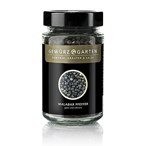 Gewürzgarten Malabar Pfeffer, schwarz, ganz, 120g Gewürzgarten Malabar Pfeffer, schwarz, ganz, 120g von Gewürzgarten
