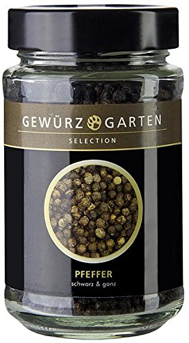 Gewürzgarten Pfeffer, schwarz, ganz, 120g Gewürzgarten Pfeffer, schwarz, ganz, 120g von Gewürzgarten