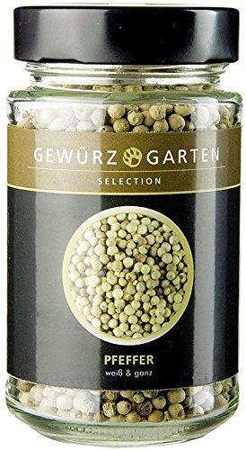Gewürzgarten Pfeffer, weiß, ganz, 135g Gewürzgarten Pfeffer, weiß, ganz, 135g von Gewürzgarten