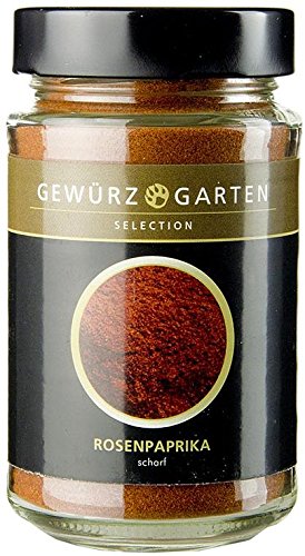 Gewürzgarten Rosenpaprika Pulver, scharf, 120g von Gewürzgarten