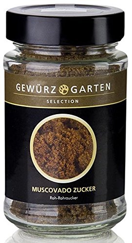Gewürzgarten Selection Gewürzgarten Muscovado Zucker, Roh-Rohrzucker mit Karamell- & Malznoten, 160g von Gewürzgarten