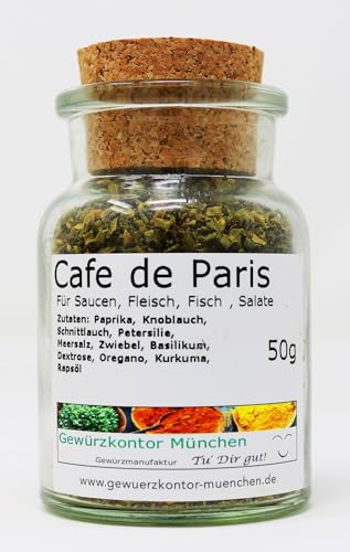 Café de Paris Gewürzmischung 50g Glas Gewürzkontor München von Gewürzkontor München Tu´ Dir gut!