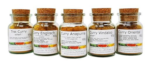 Curry Geschenk Set 1 im Glas Gewürzkontor München von Gewürzkontor München Tu´ Dir gut!