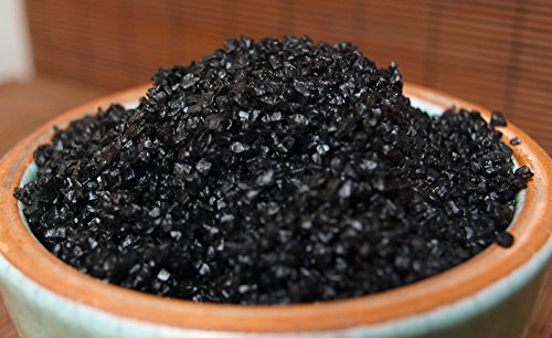 Hawaii Salz Schwarz, Black Lava Salz Größe 500g im Beutel von Gewürzkontor München Tu´ Dir gut!