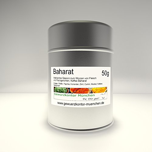 Premium Baharat Orient Gewürz 50g im Streuer von Gewürzkontor München Tu´ Dir gut!