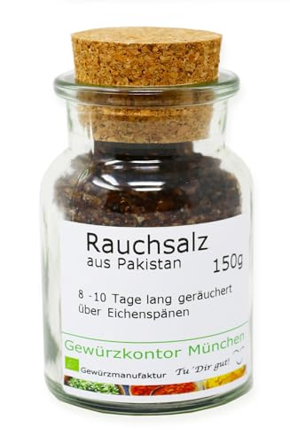 Rauchsalz aus Pakistan für die Mühle 150g im Glas Gewürzkontor München Rauchsalz aus Pakistan für die Mühle 150g im Glas Gewürzkontor München von Gewürzkontor München Tu´ Dir gut!