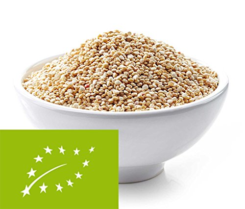 Spitzenqualität Bio Quinoa weiß 1000g, 1KG von Gewürzkontor München Tu´ Dir gut!