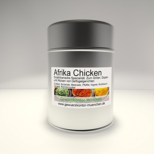 Afrika Chicken 50g im Streuer von Gewürzkontor München Tu´ Dir gut!