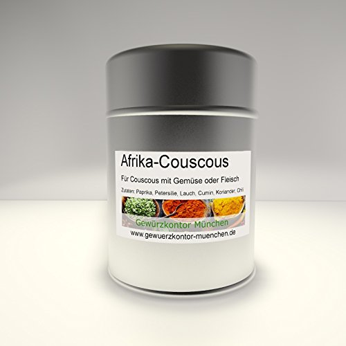 Afrika Couscous 50g im Streuer Afrika Couscous 50g im Streuer von Gewürzkontor München Tu´ Dir gut!
