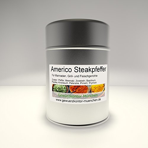 Americo Steakpfeffer 50g im Streuer von Gewürzkontor München Tu´ Dir gut!