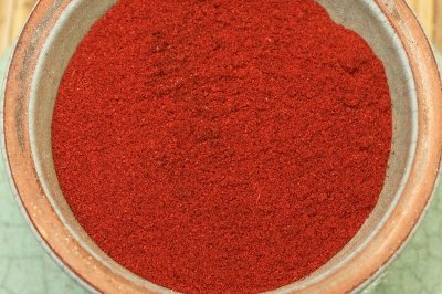 Paprika Rosenscharf Ungarn Größe 200g im Beutel von Gewürzkontor München