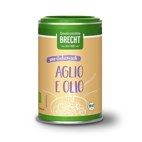 Gewürzmühle BRECHT: Gewürzzubereitung - Aglio e Olio Dose 100g von Gewürzmühle BRECHT