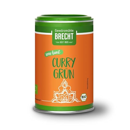 Gewürzmühle BRECHT: Gewürzzubereitung - Curry Grün Dose 55g von Gewürzmühle BRECHT