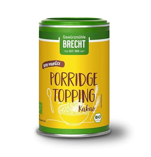 Gewürzmühle BRECHT: Gewürzzubereitung - Porridge Topping Kakao Dose 55g von Gewürzmühle BRECHT