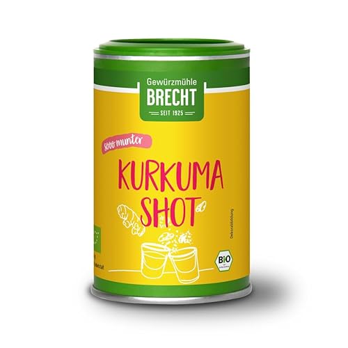 Gewürzmühle BRECHT: Gewürzzubereitung sooo munter - Kurkuma Shot Dose 80g von Gewürzmühle BRECHT