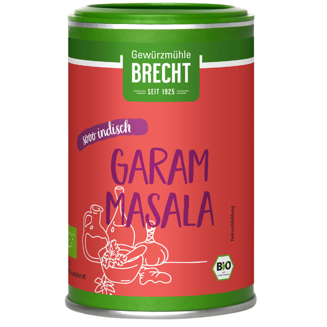 Bio Garam Masala Dose 60g von Gewürzmühle Brecht