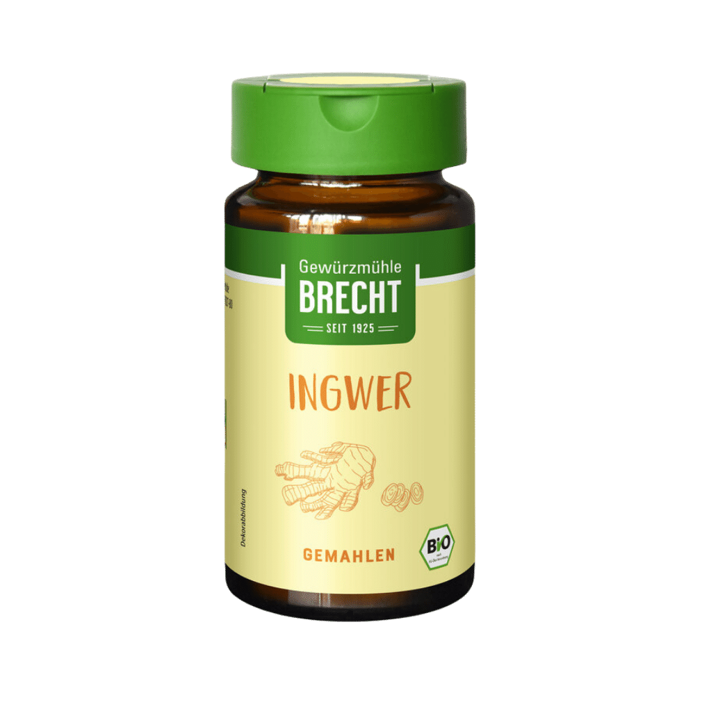 Bio Ingwer gemahlen Bio Ingwer gemahlen von Gewürzmühle Brecht