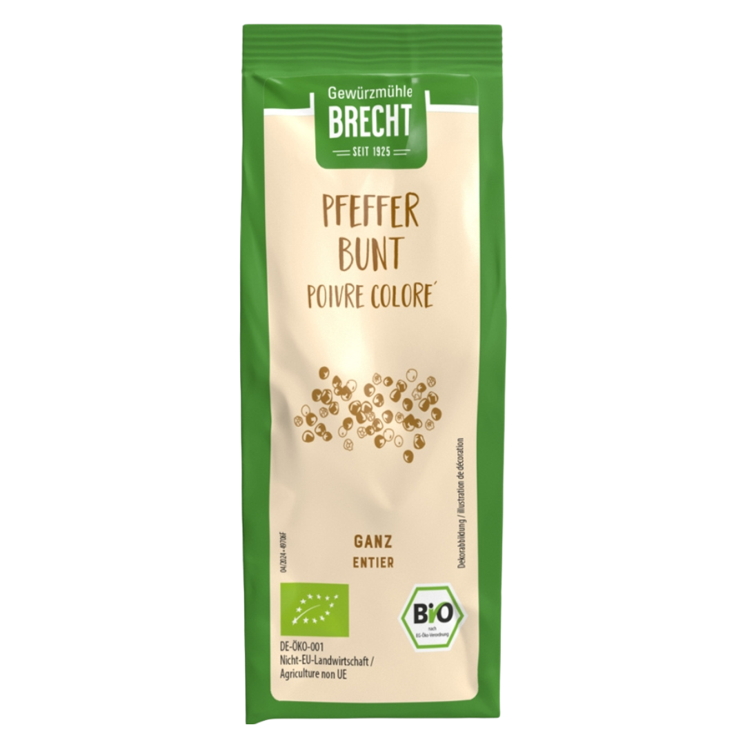 Bio Pfeffer bunt ganz Bio Pfeffer bunt ganz von Gewürzmühle Brecht