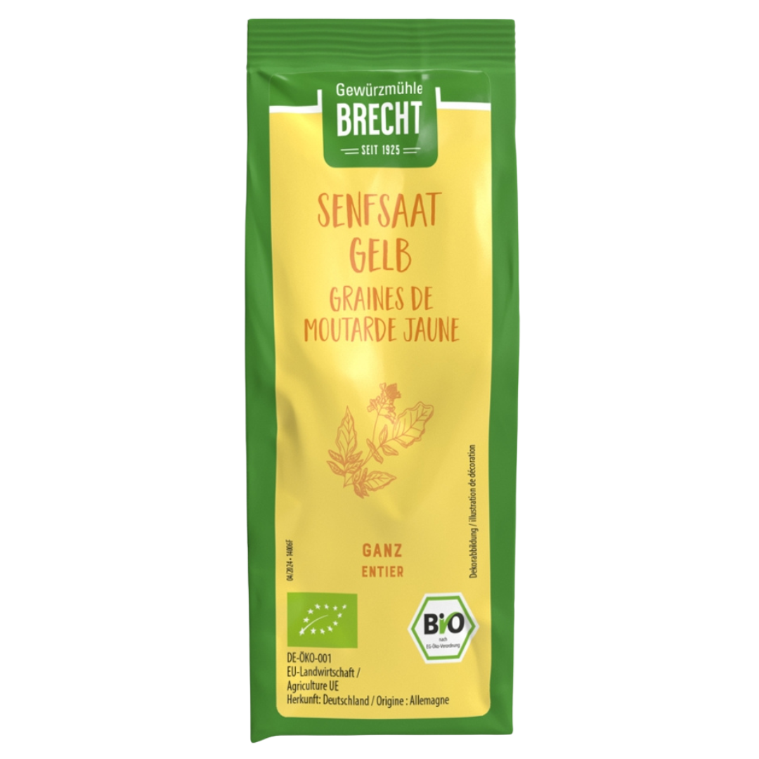 Bio Senfsaat gelb ganz Bio Senfsaat gelb ganz von Gewürzmühle Brecht