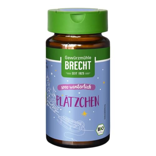 Brecht Gewürzmischung Plätzchen, Glas, 32g (1) von Gewürzmühle Brecht